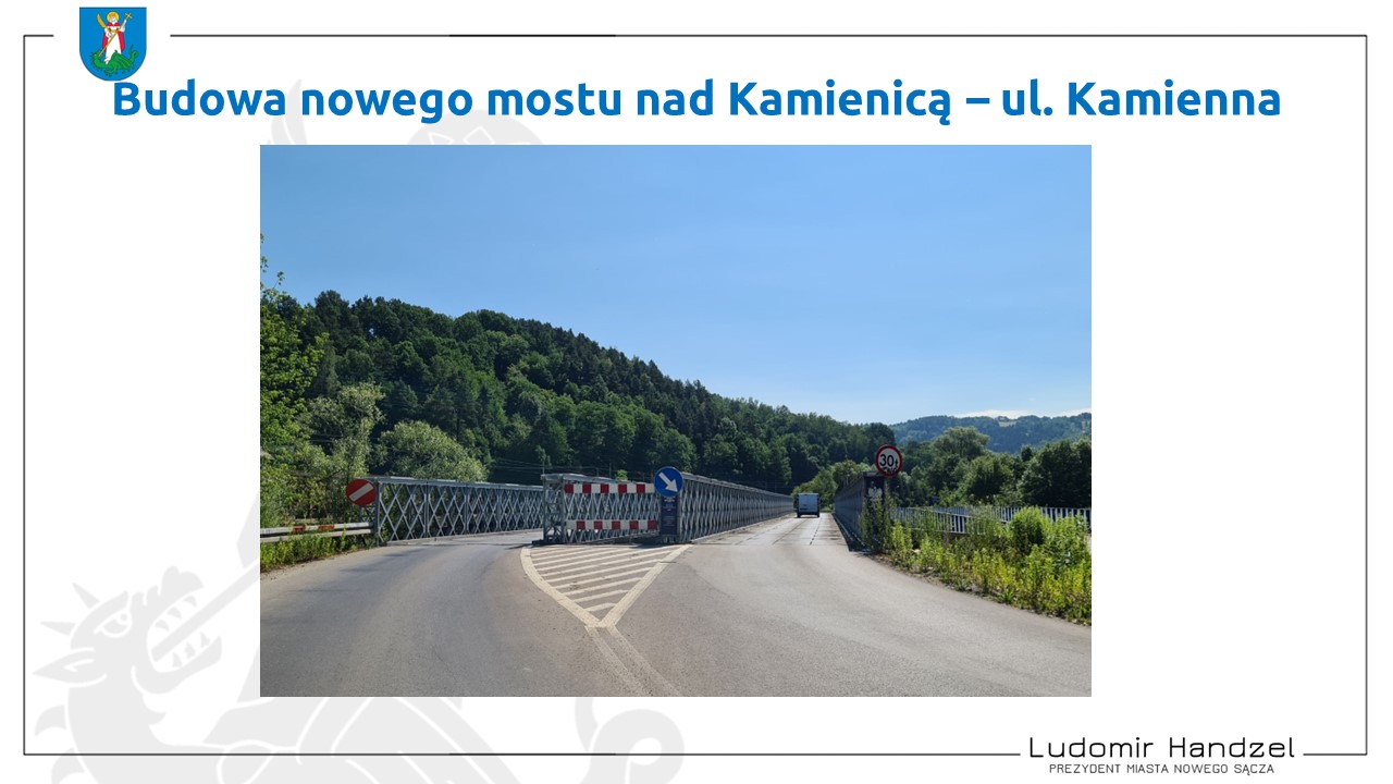 inwestycje drogowe, nowy sącz, lubomir handzel