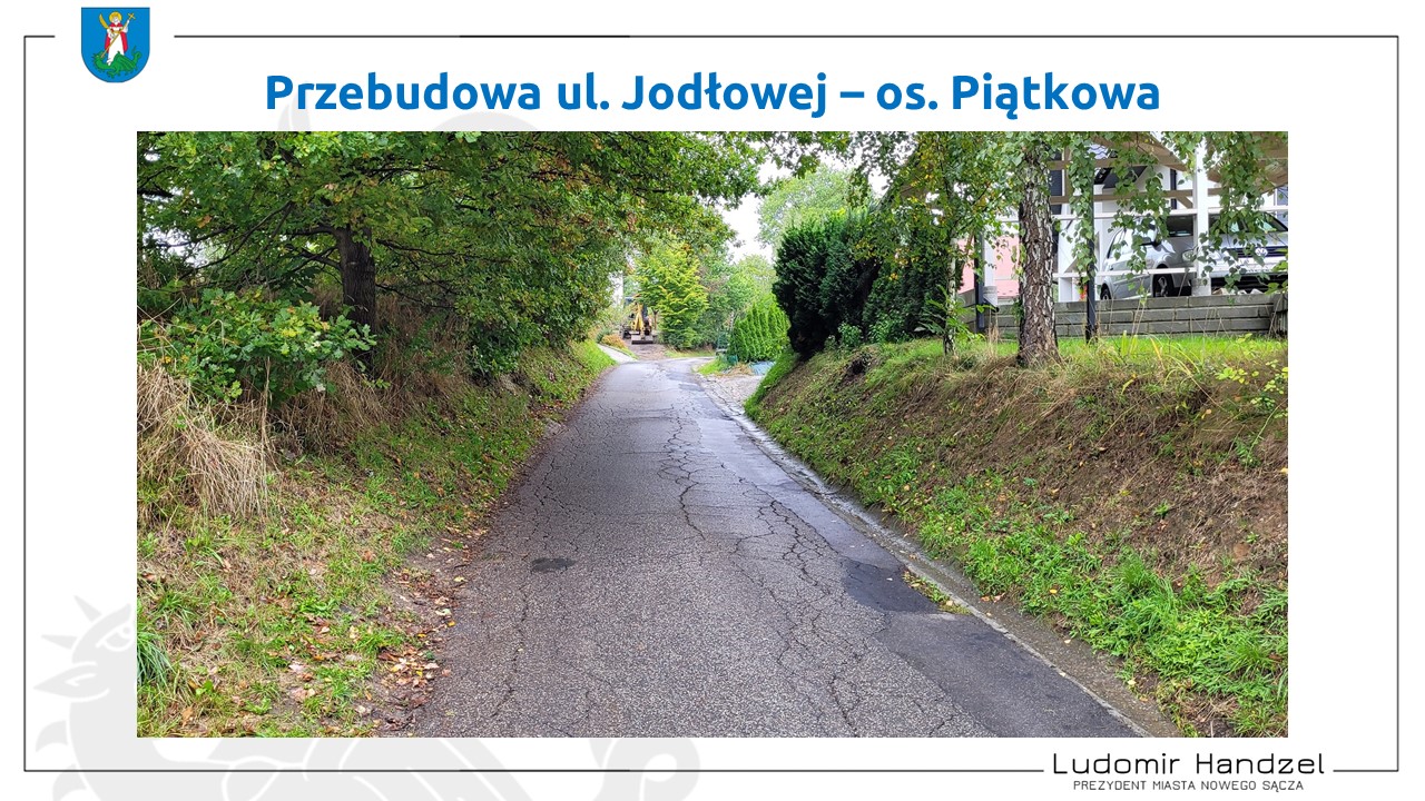 inwestycje drogowe, nowy sącz, lubomir handzel