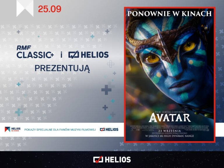 RMF Classic+ i Helios prezentują: AVATAR. Mamy bilety!