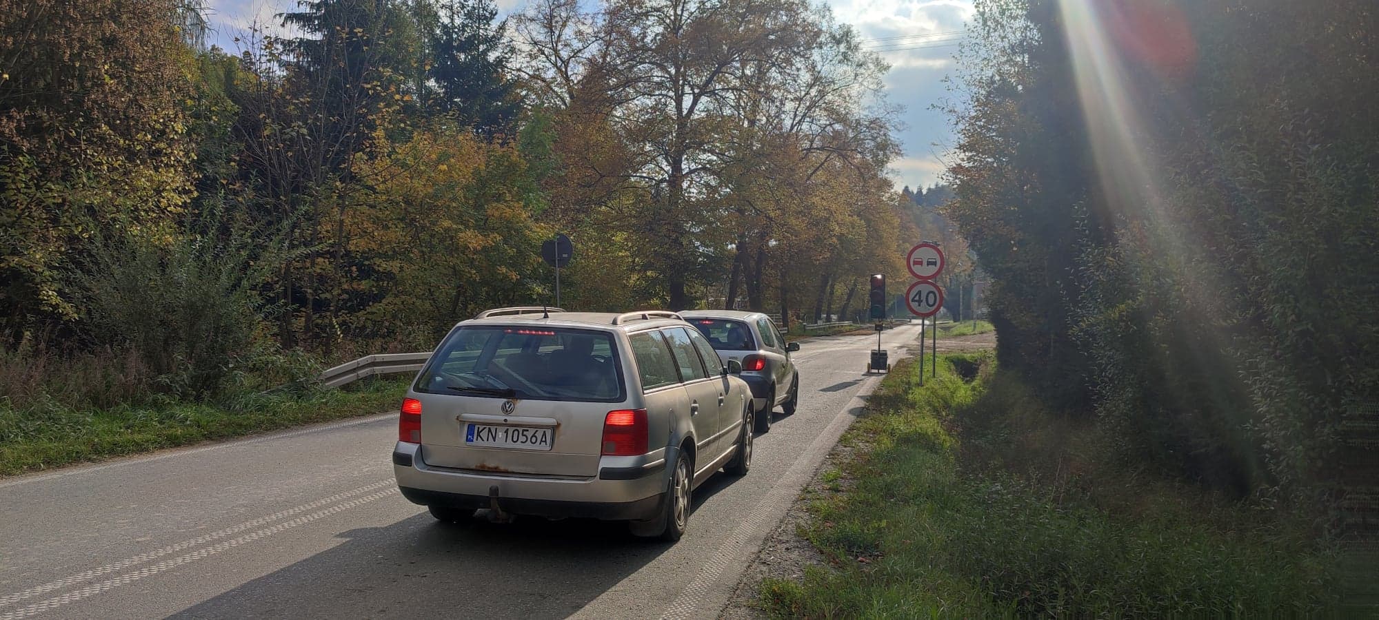 utrudnienia w Naściszowej