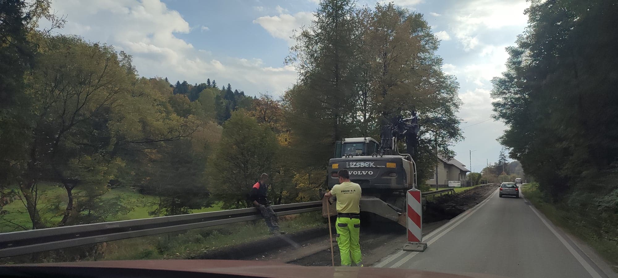 utrudnienia w Naściszowej