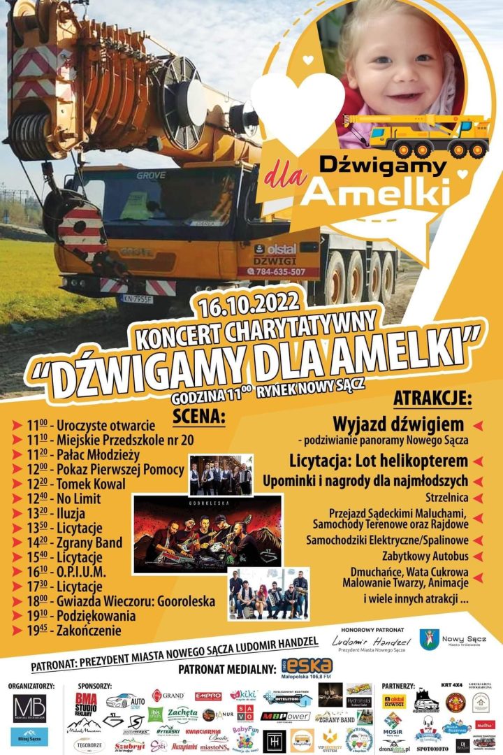 Dźwigamy dla Amelki