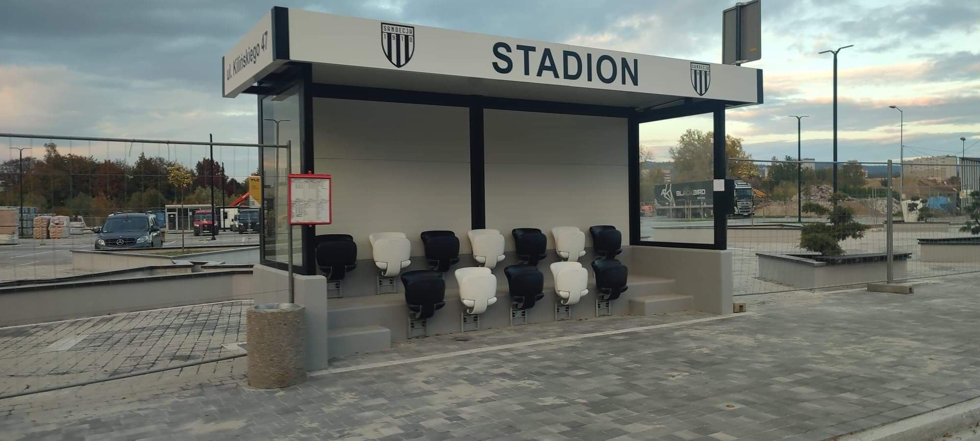 przystanek ,,stadion", Sandecja, Nowy Sącz