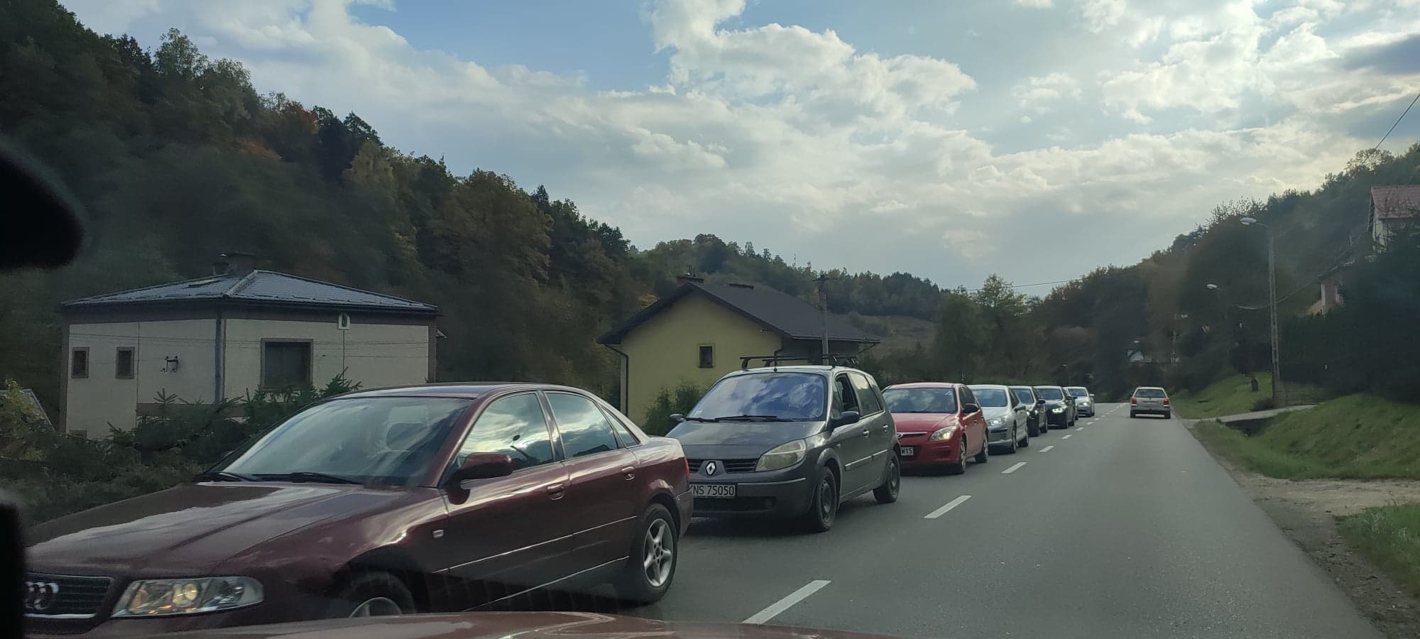 utrudnienia w Naściszowej