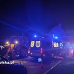 Cieniawa, wypadek, motocyklista, koparka, dk 28