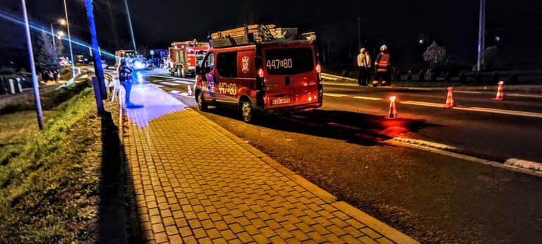 Klęczany. Samochód potrącił nastoletniego chłopca