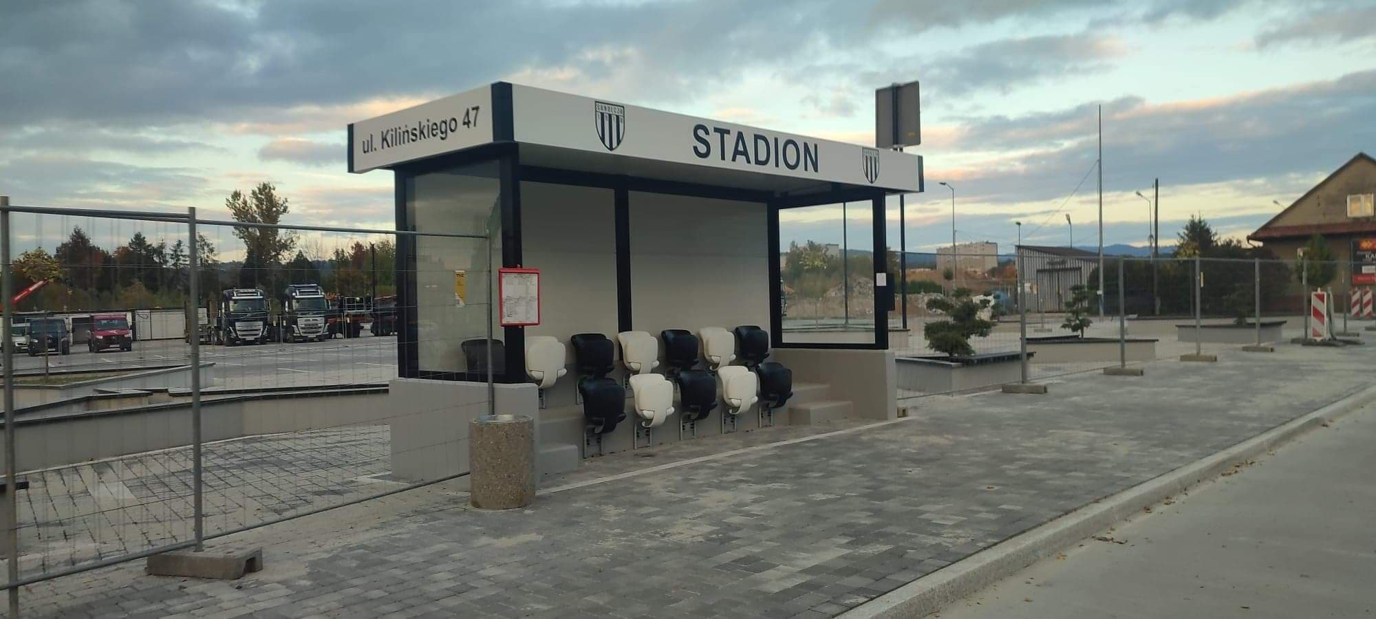 przystanek ,,stadion", Sandecja, Nowy Sącz