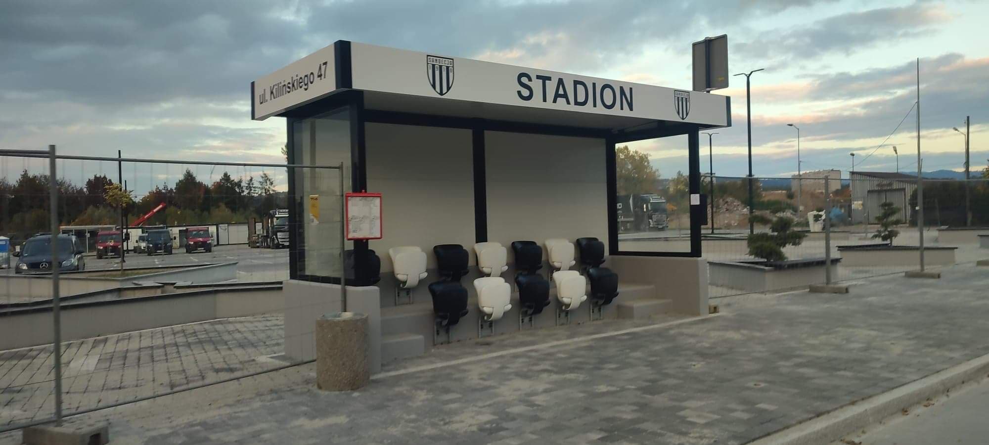 przystanek ,,stadion", Sandecja, Nowy Sącz