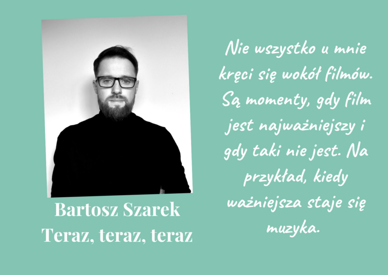 Bartosz Szarek. Teraz, teraz, teraz. Gabi