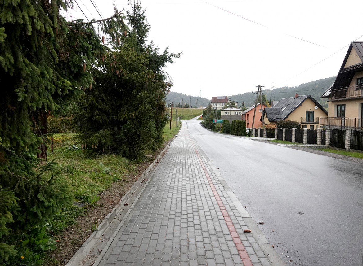 I etap prac modernizacji drogi powiatowej Nowy Sącz – Cieniawa