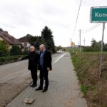 I etap prac modernizacji drogi powiatowej Nowy Sącz – Cieniawa