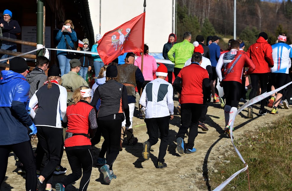 X bieg Niepodległości, biegi, visegrad Maraton Rytro