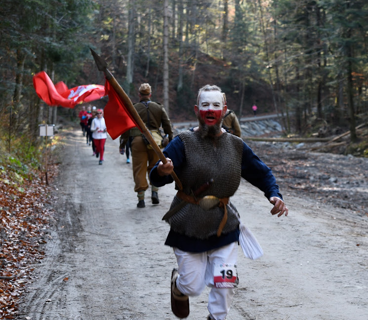 X bieg Niepodległości, biegi, visegrad Maraton Rytro
