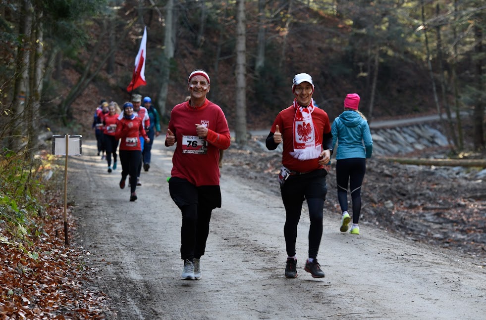 X bieg Niepodległości, biegi, visegrad Maraton Rytro
