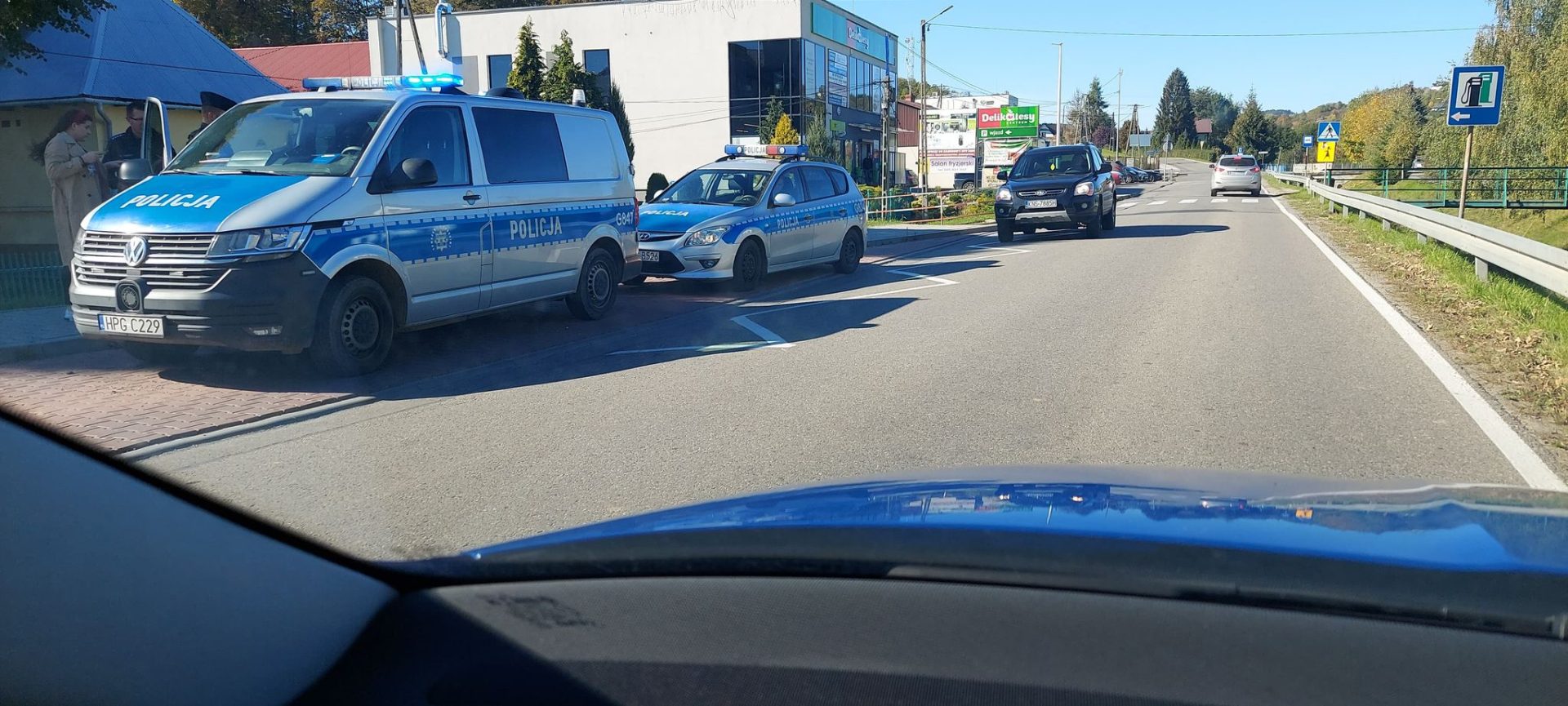 podegrodzie, interwencja, policja, przedszkole