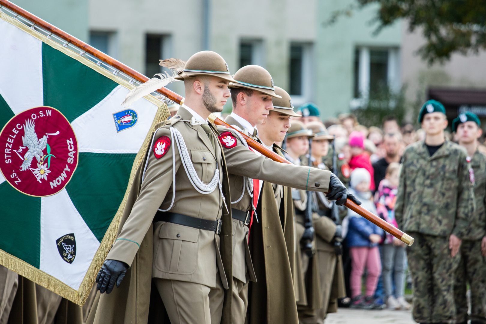 Strzelcy, zaprzysiężenie, Nowy Sącz, Najlepsza Szkoła w Polsce