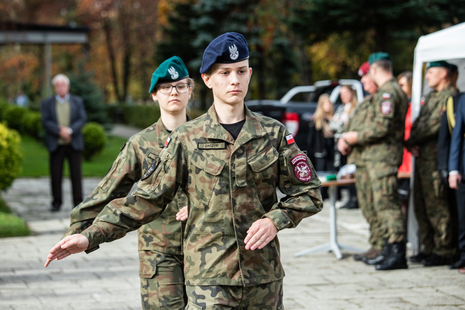 Strzelcy, zaprzysiężenie, Nowy Sącz, Najlepsza Szkoła w Polsce