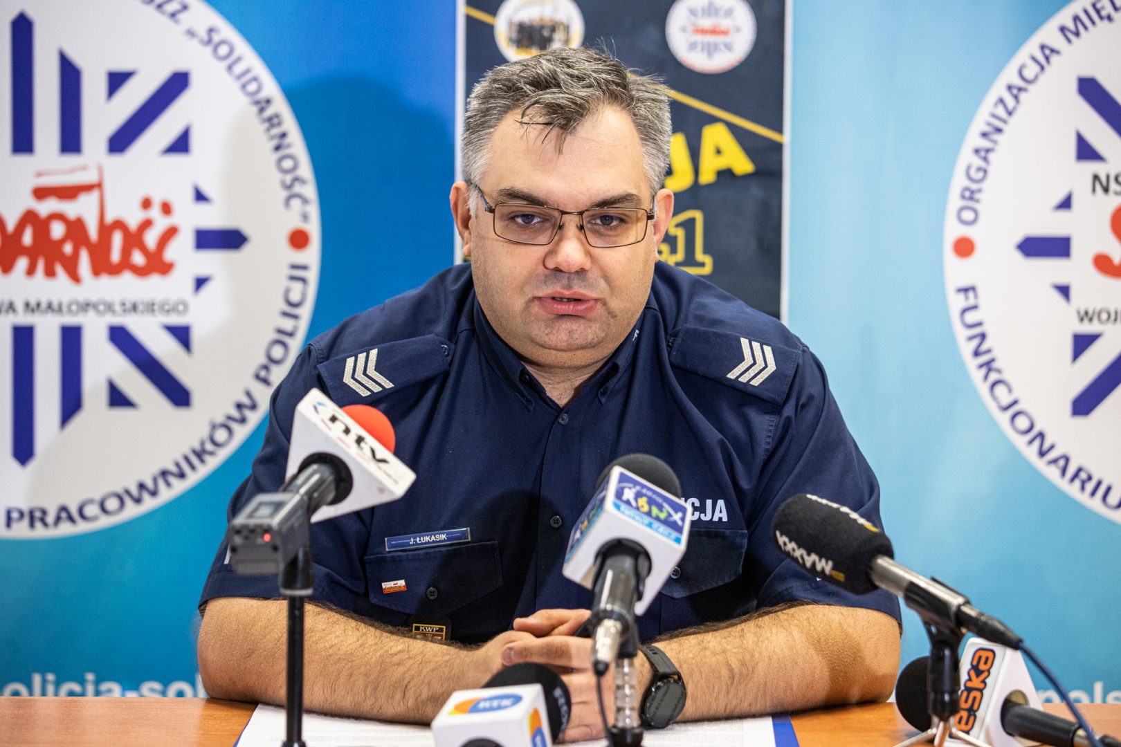 Akcja 41, protest policji, Nowy Sącz, brak wystawiania mandatów