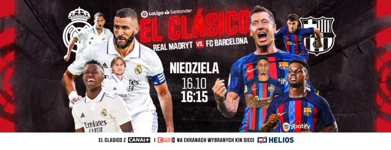 El Clasico: Real Madryt – FC Barcelona. Mamy bilety!