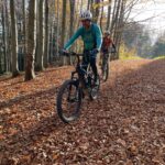 Jesienią rowerami po szlaku Beskidu Sądeckiego