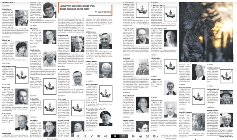 Odeszli od listopada 2021 do października 2022 r. Pamiętamy