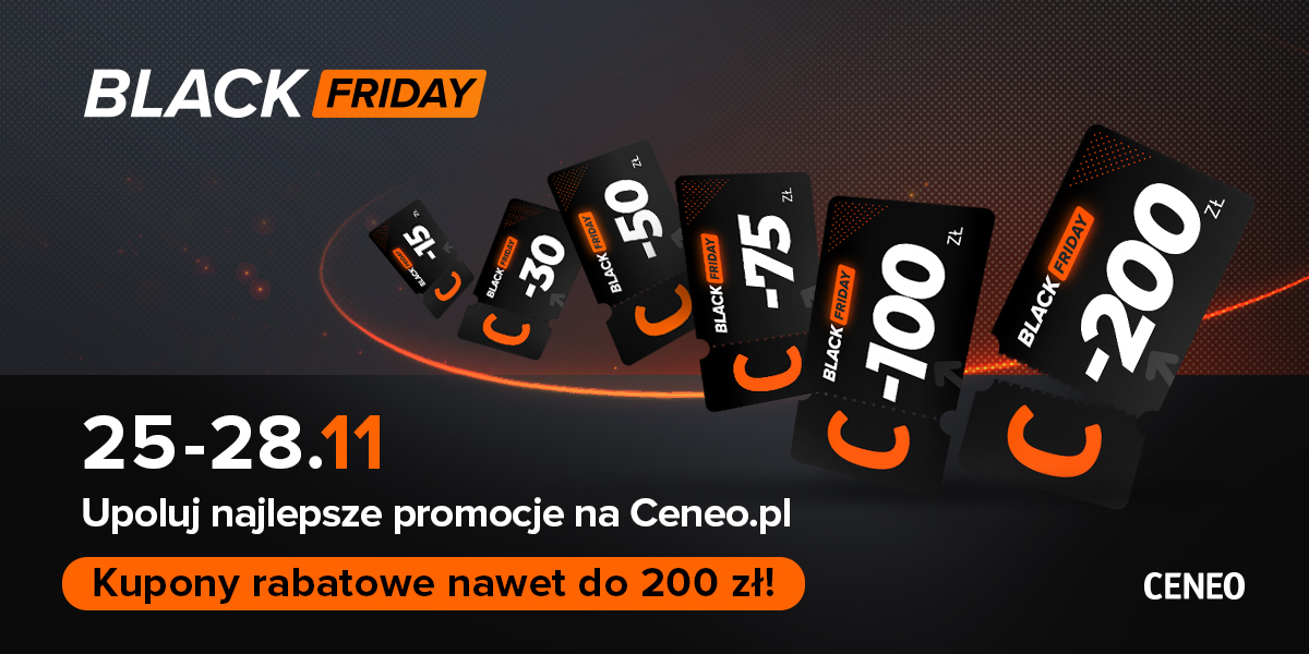 Kupony z rabatem do 200 zł w Black Friday
