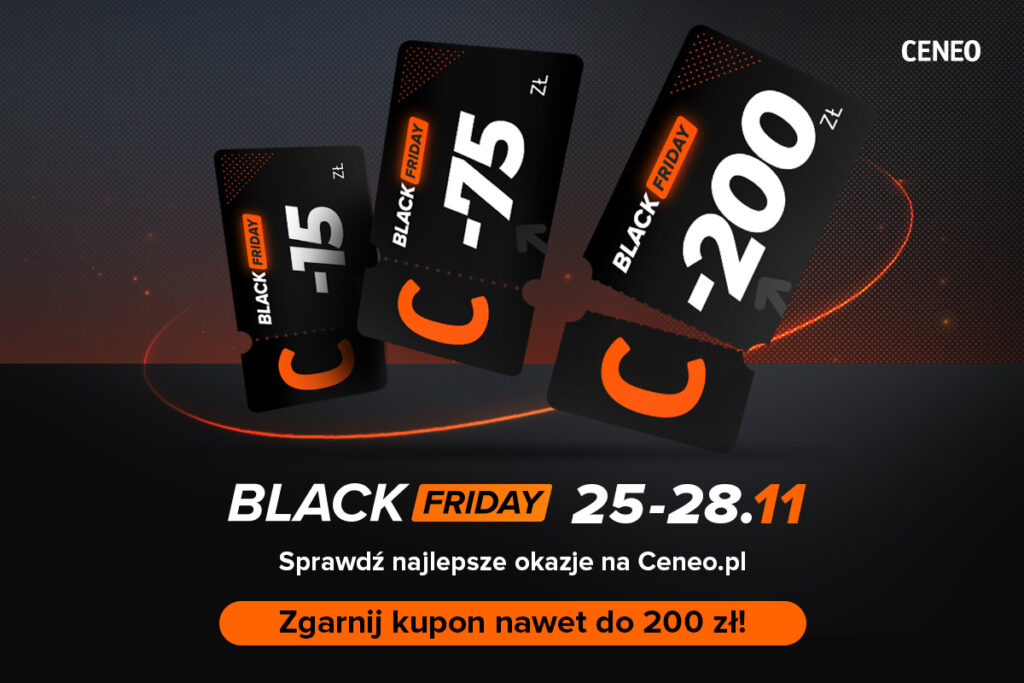 Kupony z rabatem do 200 zł w Black Friday