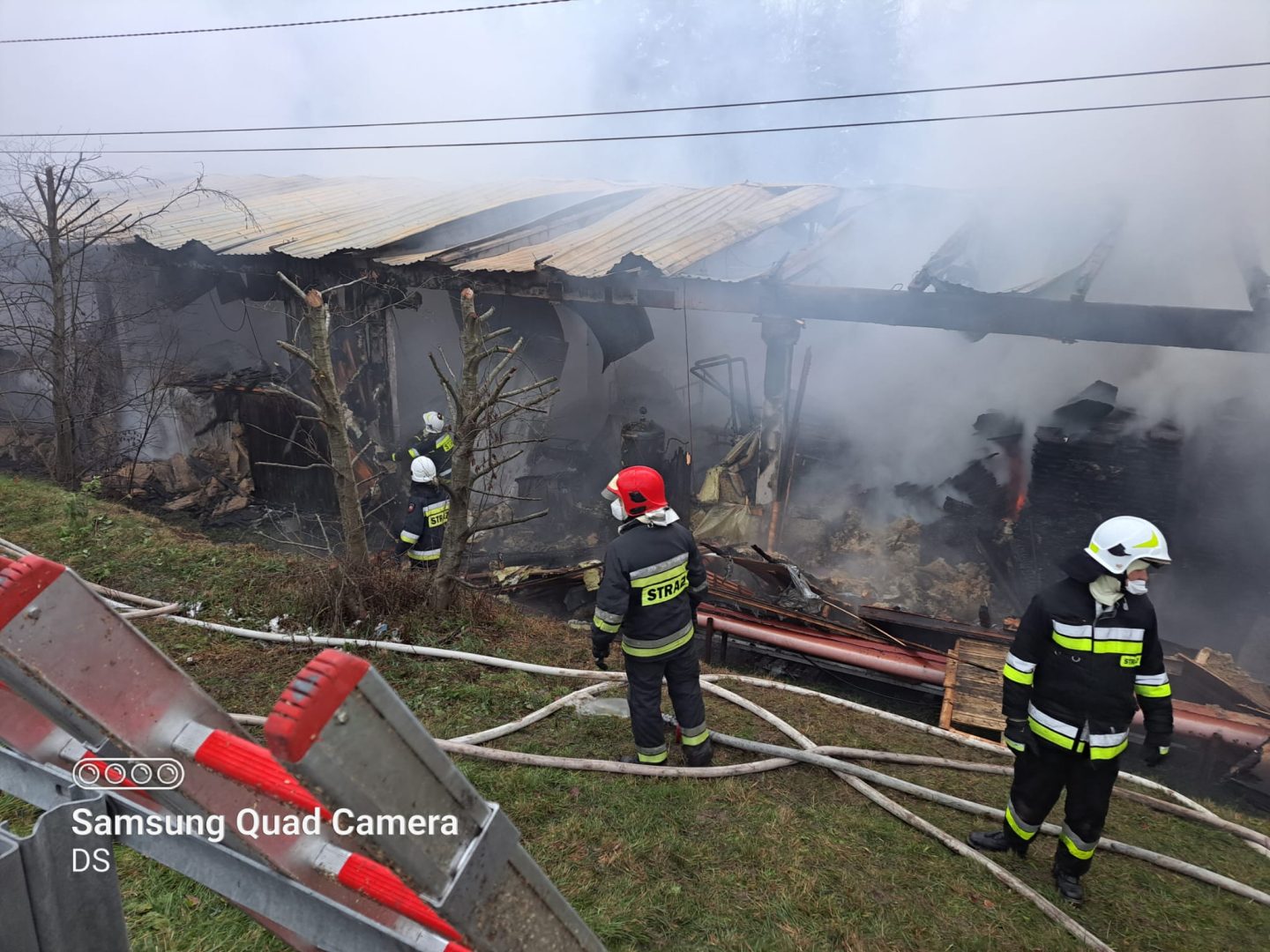 Mochnaczka Wyżna, pożar tartaku