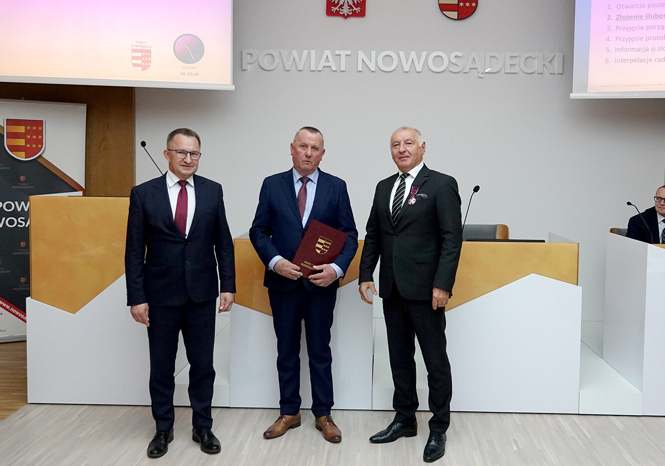 Józef Glód, Rada Powiatu Nowosądeckiego