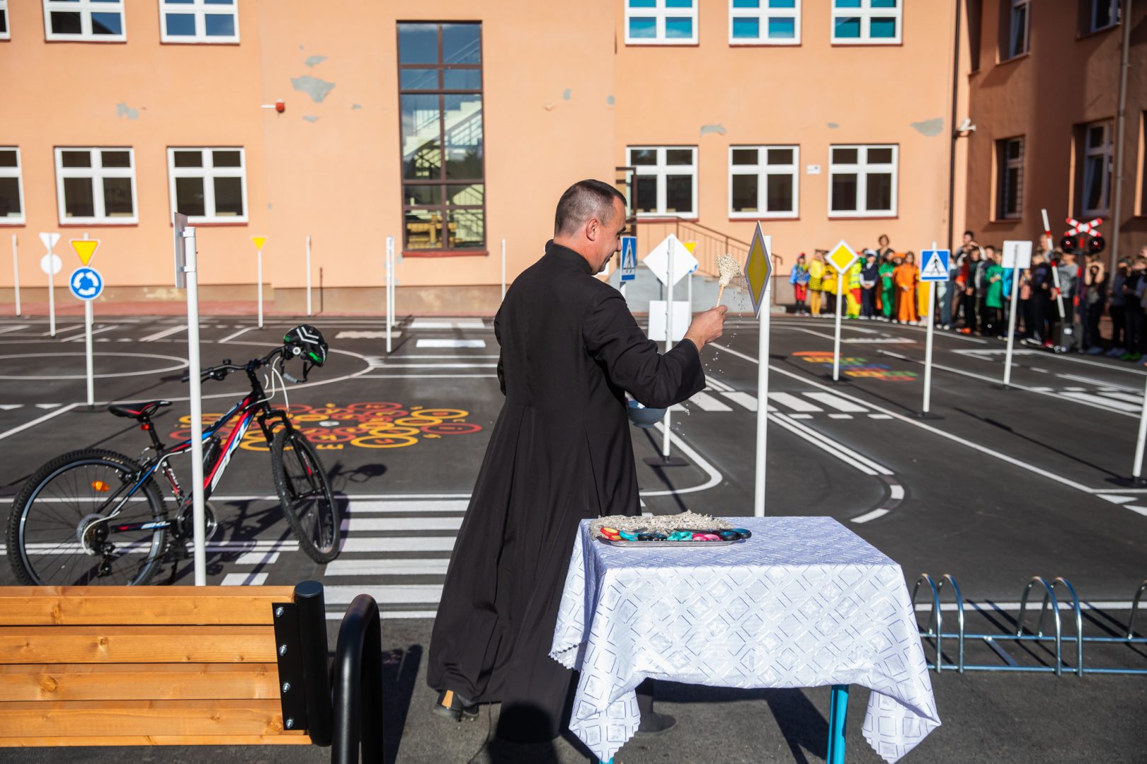 otwarcie miasteczka ruchu drogowego w Krużlowej Wyżnej