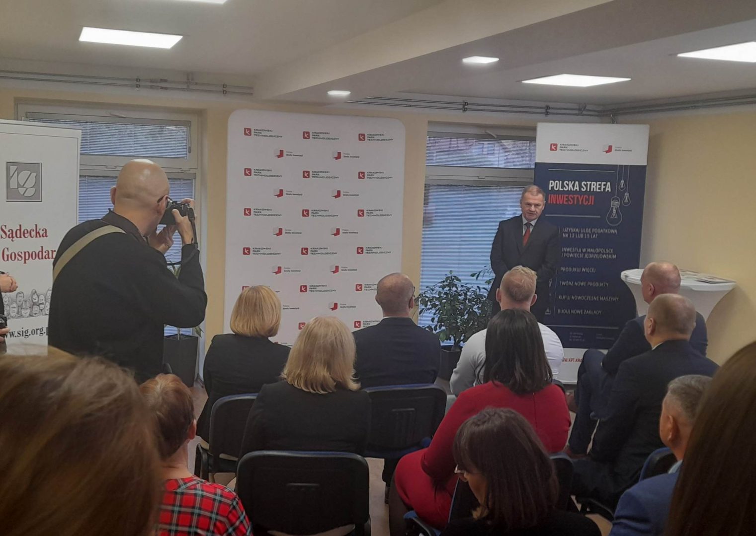 KPT, Krakowski Park Technologiczny, inauguracja, otwarcie punktu, Nowy Sącz
