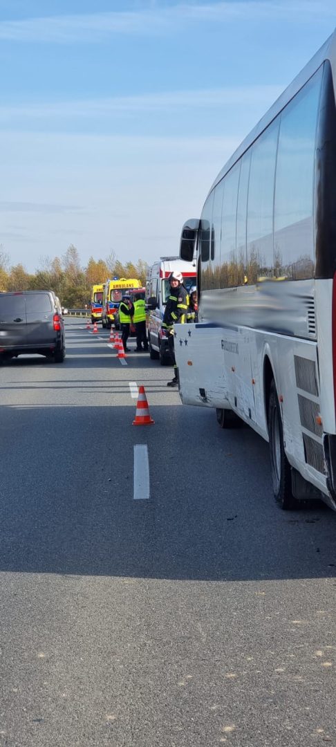 Podegrodzie, wypadek autobusu wycieczkowego
