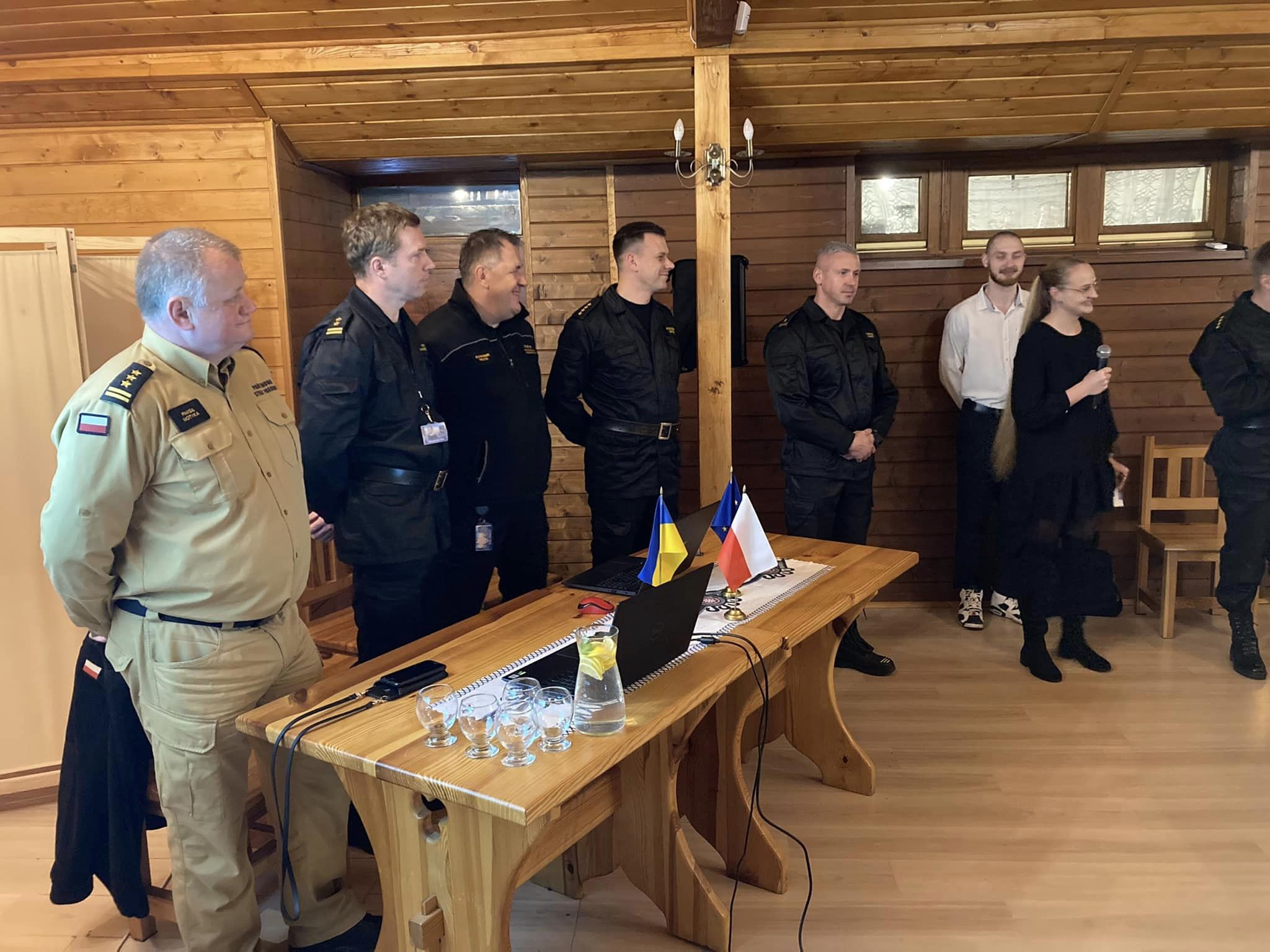PSP Nowy Sącz, szkolenie ukraińskich ratowników w Nowym Saczu