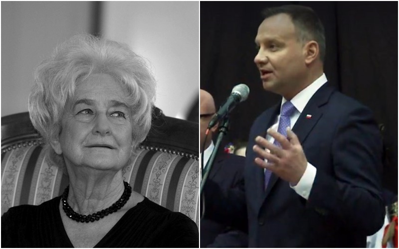 Helena Łazarska, Andrzej Duda