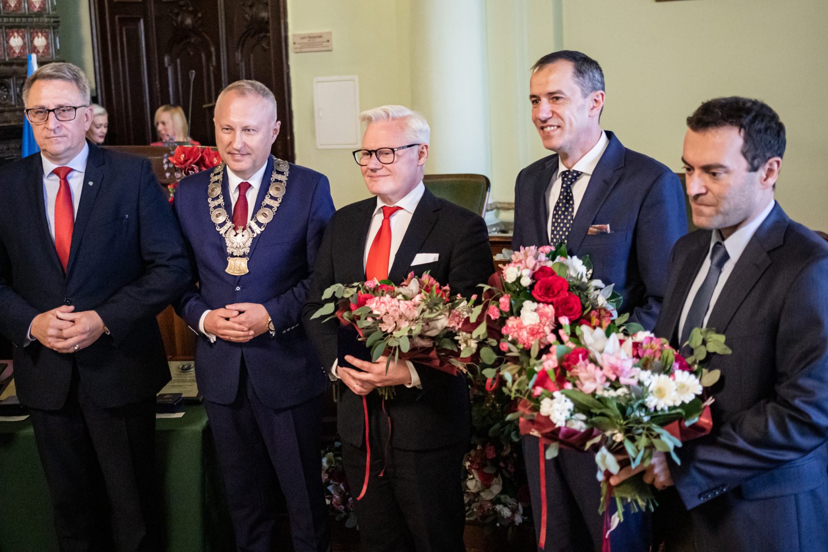 uroczysta sesja rady miasta w 730 lecie lokacji miasta Nowego Sącza