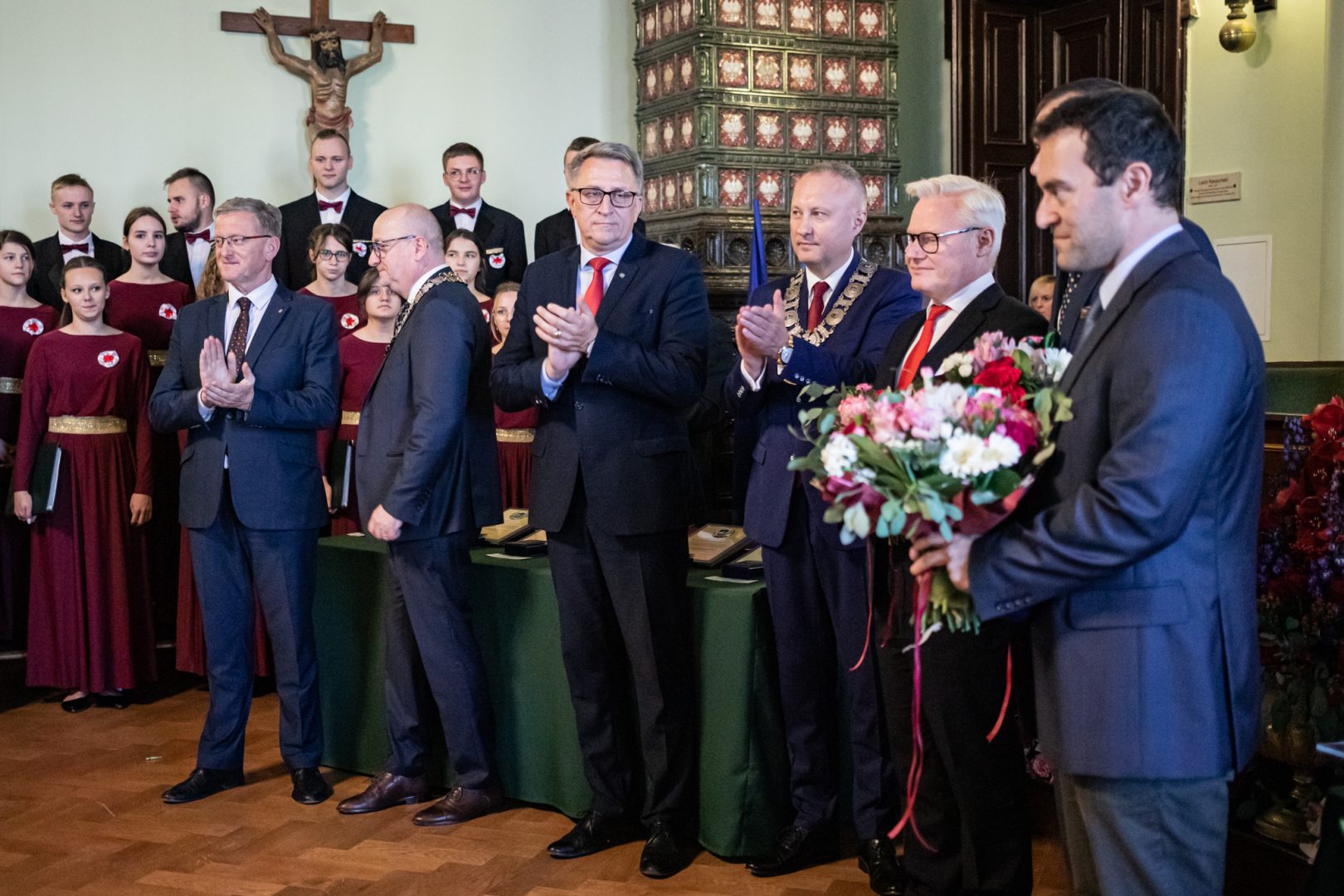 uroczysta sesja rady miasta w 730 lecie lokacji miasta Nowego Sącza