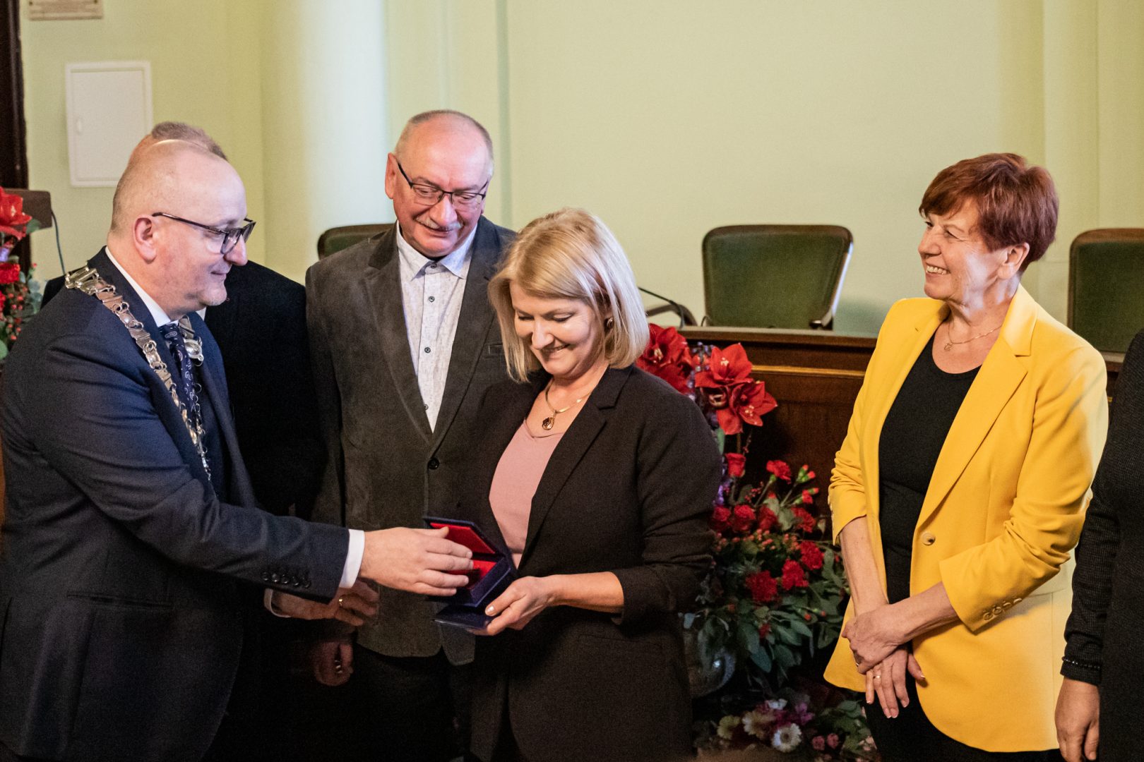 uroczysta sesja rady miasta w 730 lecie lokacji miasta Nowego Sącza
