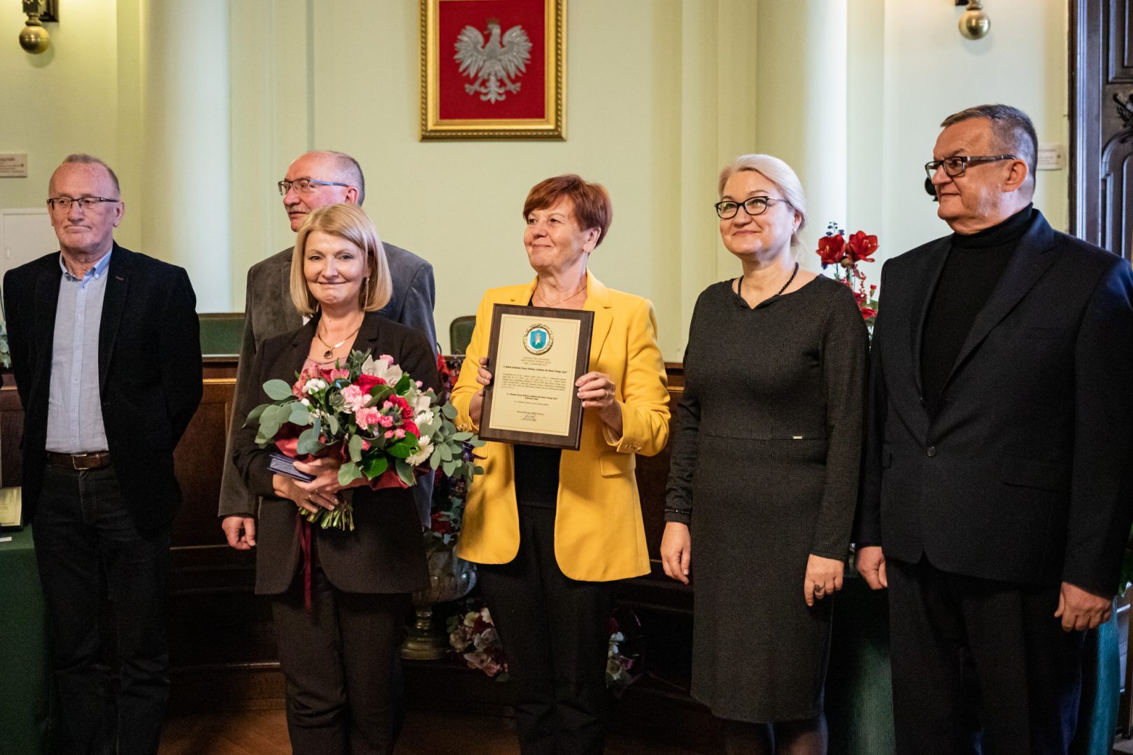 uroczysta sesja rady miasta w 730 lecie lokacji miasta Nowego Sącza
