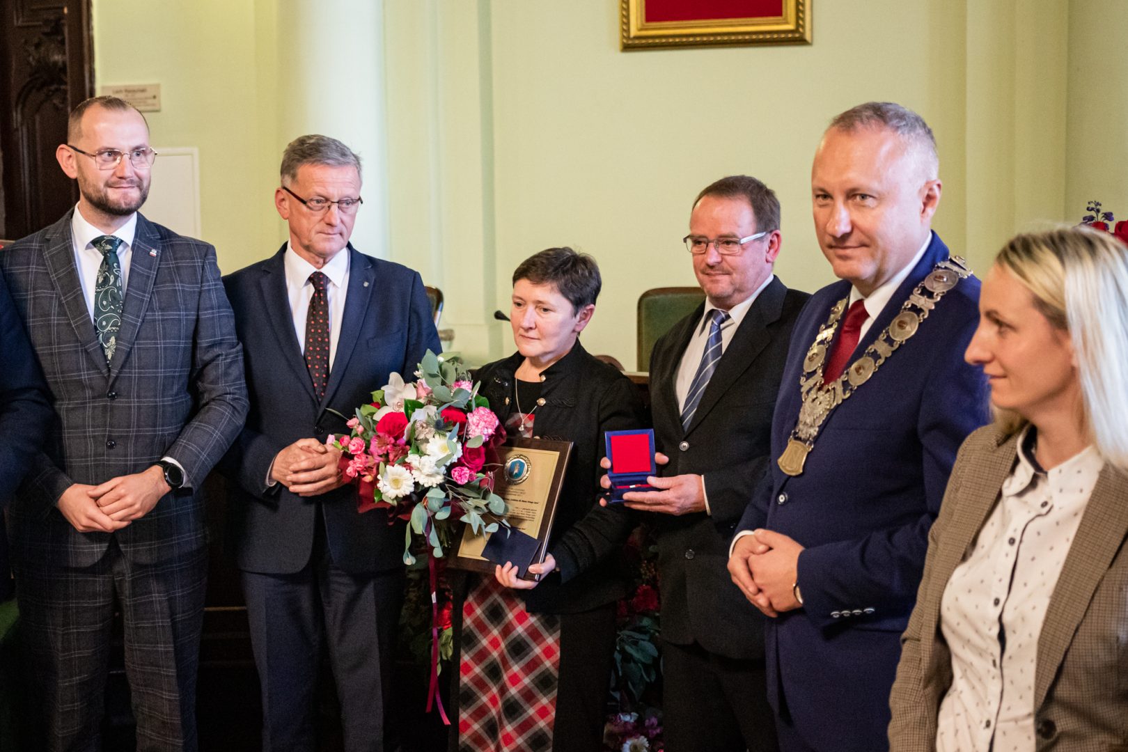 uroczysta sesja rady miasta w 730 lecie lokacji miasta Nowego Sącza