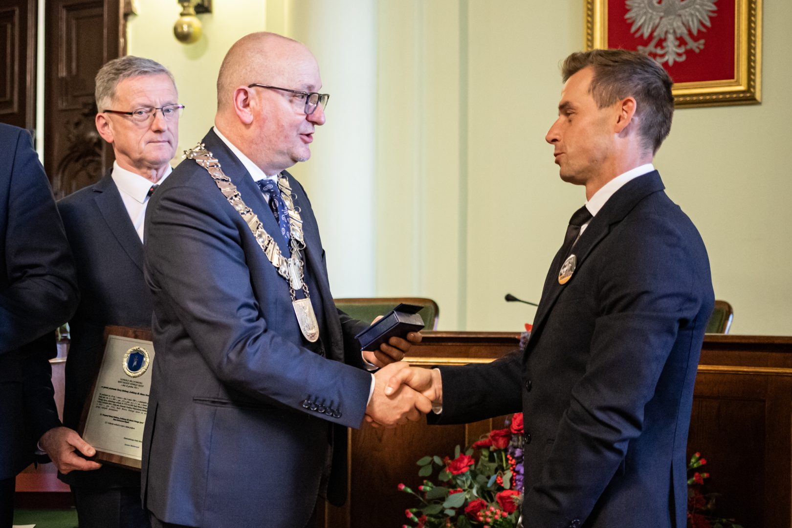 uroczysta sesja rady miasta w 730 lecie lokacji miasta Nowego Sącza