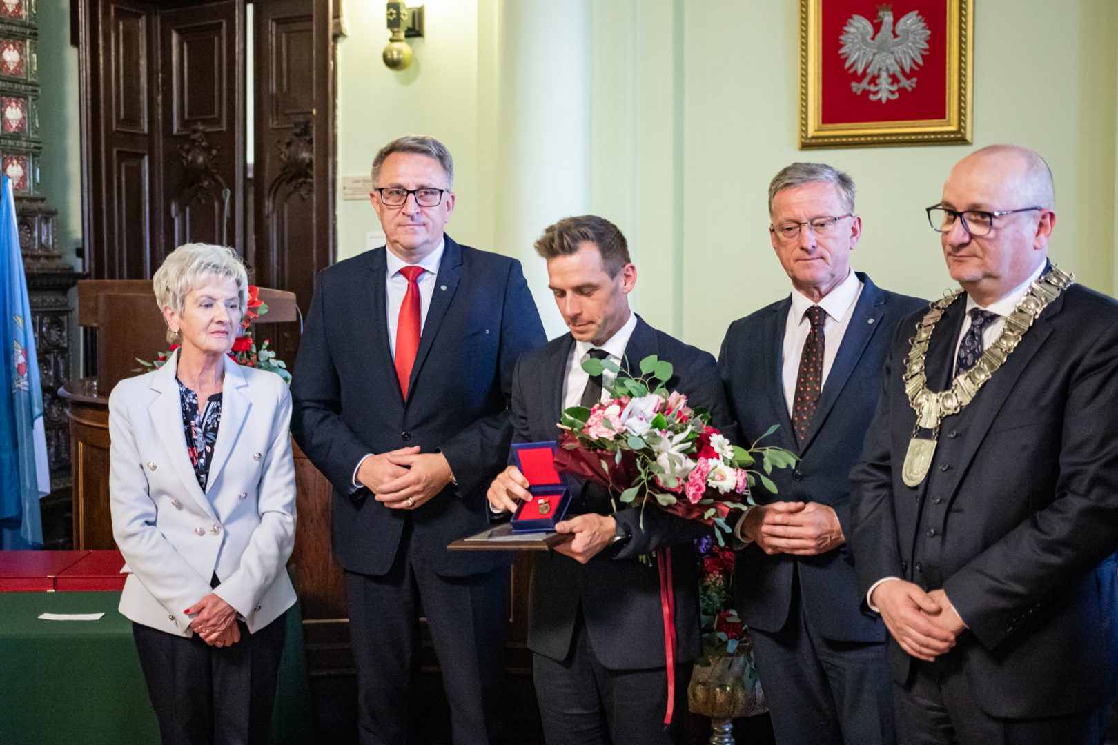 uroczysta sesja rady miasta w 730 lecie lokacji miasta Nowego Sącza