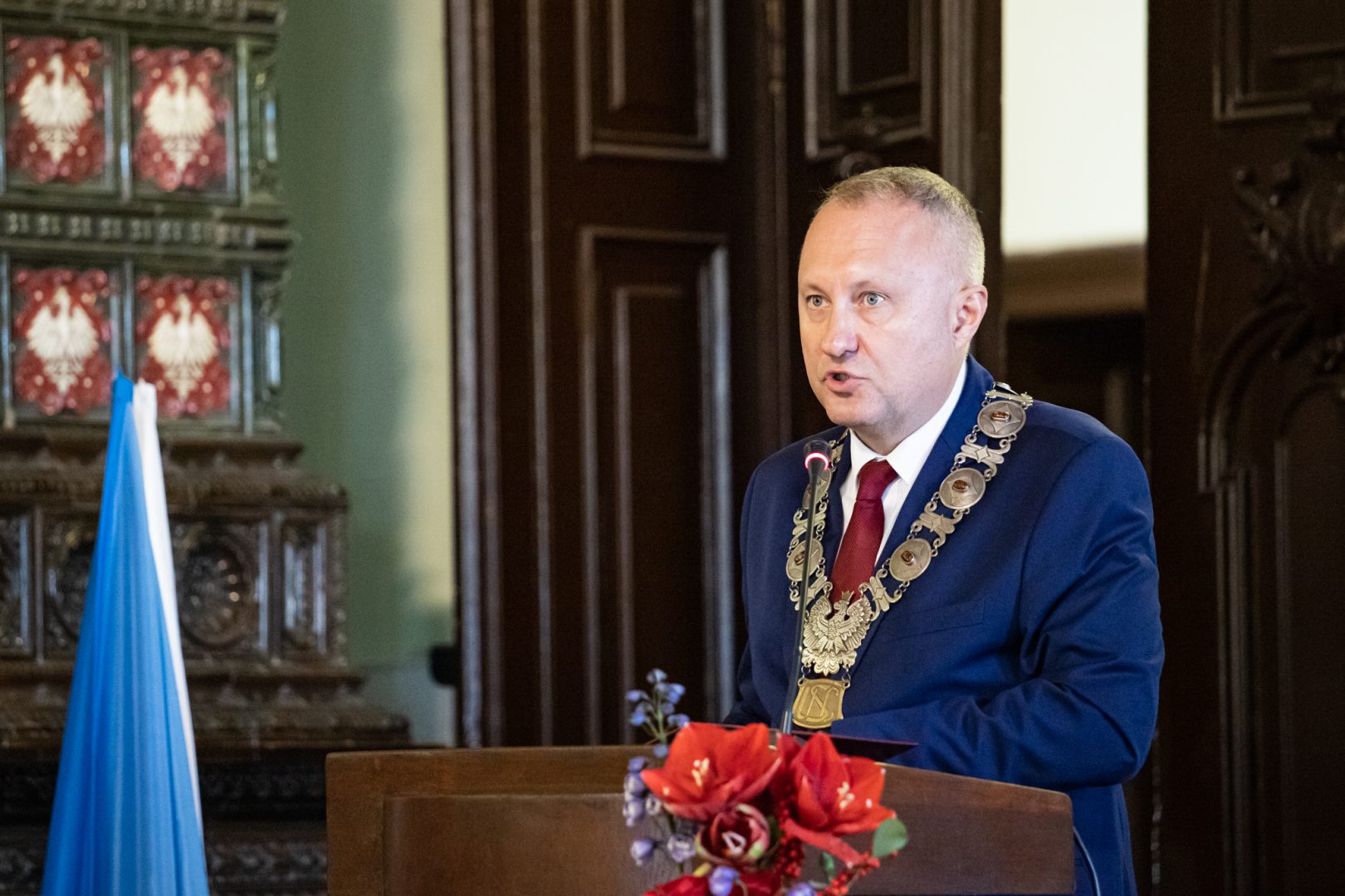 uroczysta sesja rady miasta w 730 lecie lokacji miasta Nowego Sącza