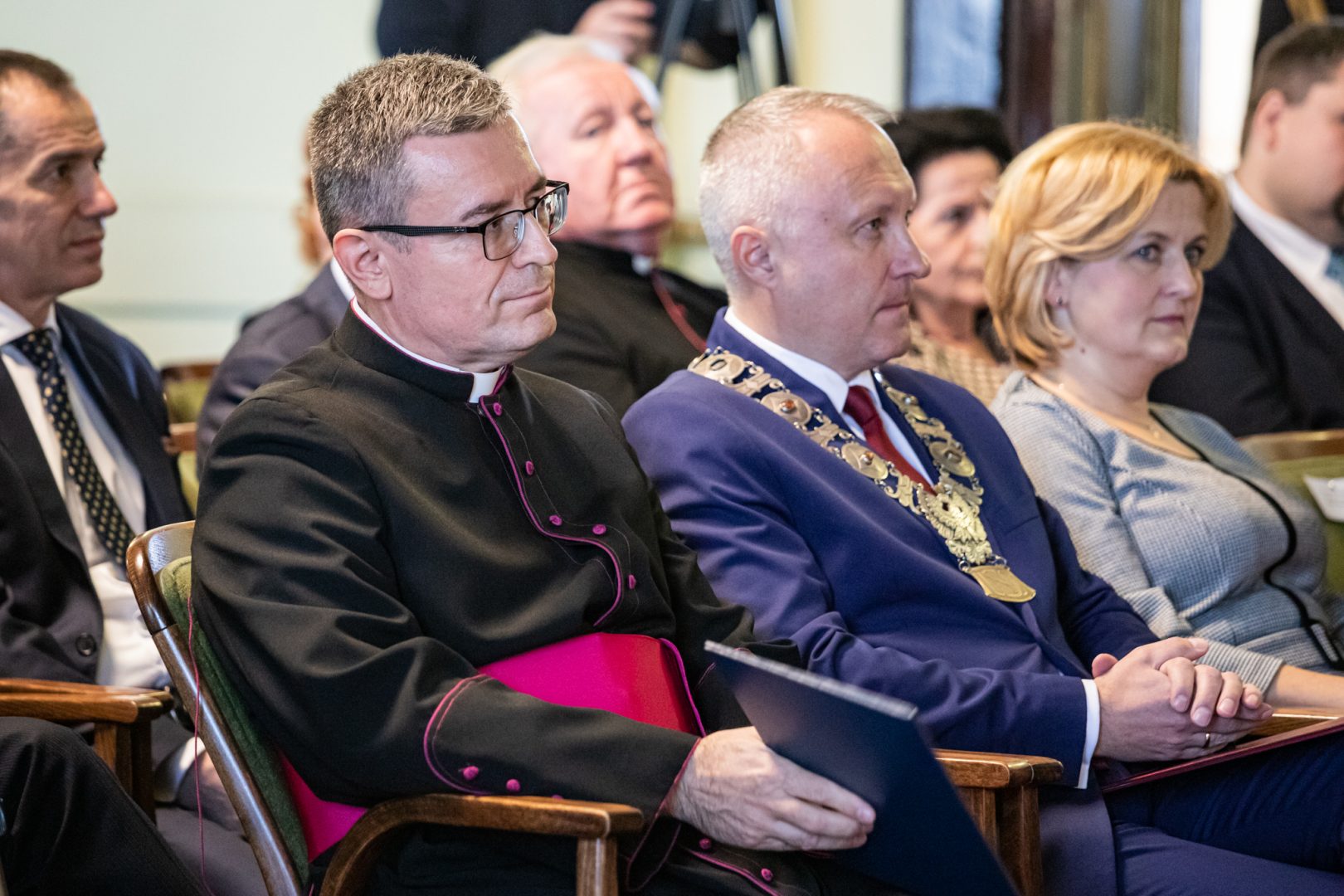 uroczysta sesja rady miasta w 730 lecie lokacji miasta Nowego Sącza