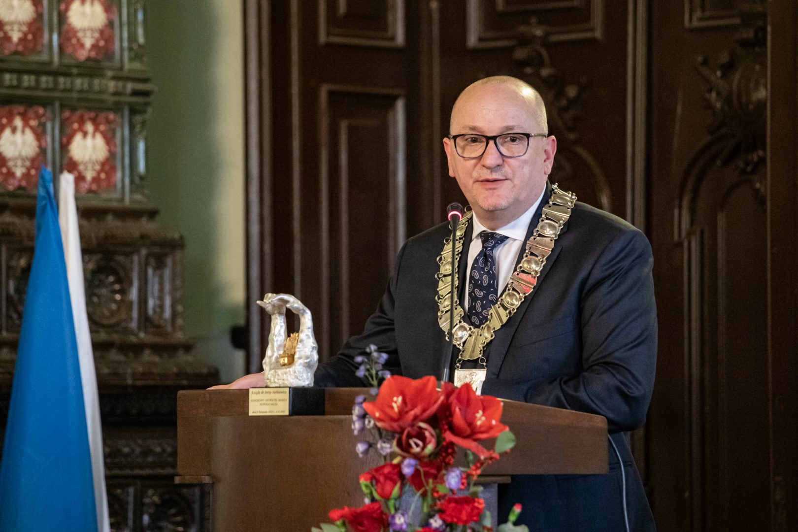 uroczysta sesja rady miasta w 730 lecie lokacji miasta Nowego Sącza