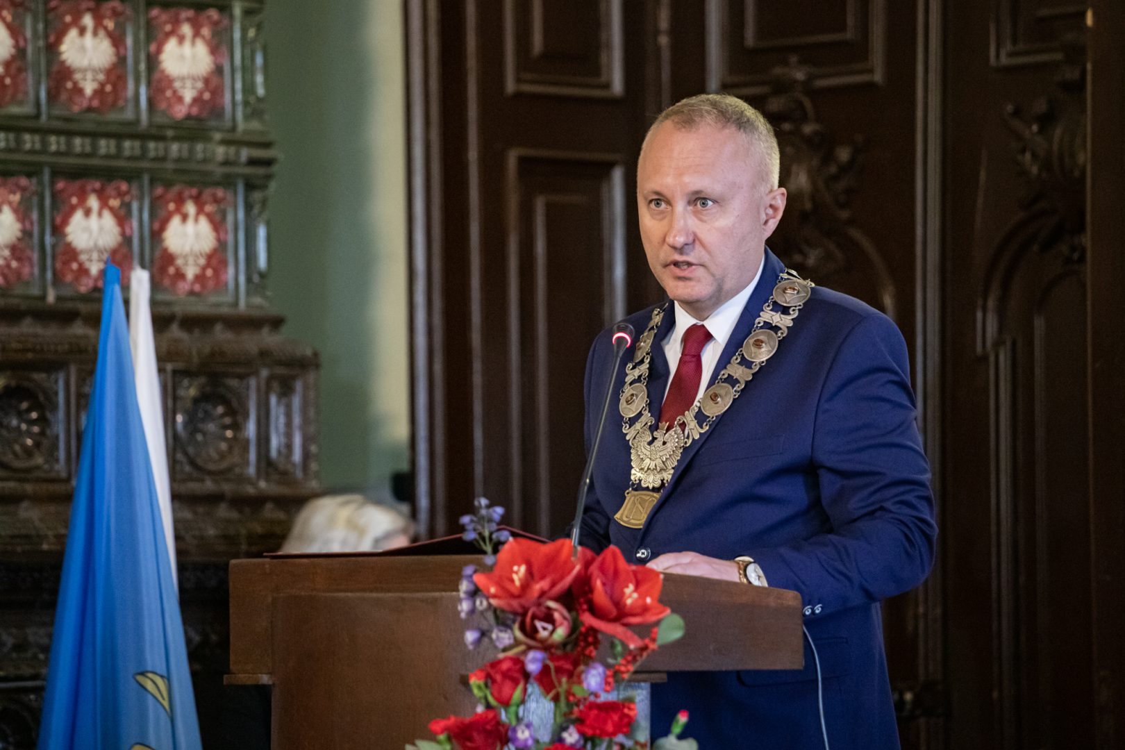 uroczysta sesja rady miasta w 730 lecie lokacji miasta Nowego Sącza