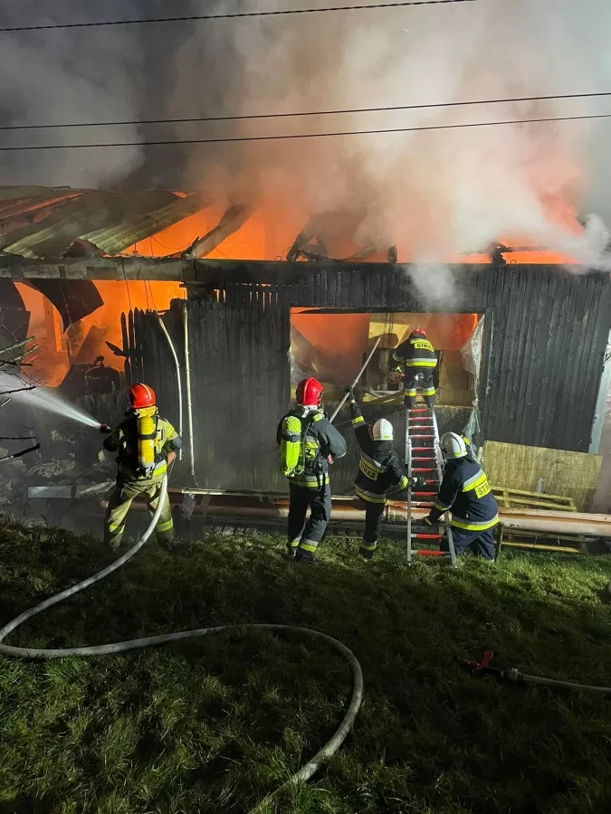 Mochnaczka Wyżna, pożar tartaku