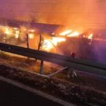 Mochnaczka Wyżna, pożar tartaku