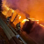 Mochnaczka Wyżna, pożar tartaku
