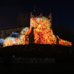 Zamek Królewski, Nowy Sącz, iluminacja, mapping 3D, 730-lecie lokacji Nowego Sącza