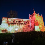 Zamek Królewski, Nowy Sącz, iluminacja, mapping 3D, 730-lecie lokacji Nowego Sącza